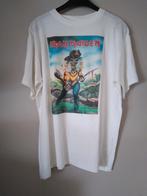 T-shirt Iron Maiden maat xl/ xxl, Kleding | Heren, T-shirts, Ophalen of Verzenden, Zo goed als nieuw, Maat 56/58 (XL), Wit