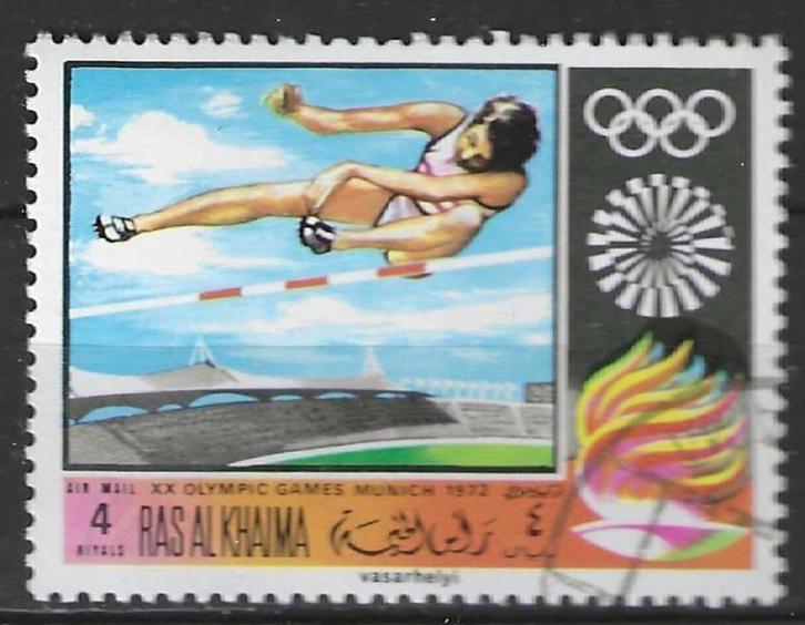 Ras Al Khaima 1970 - Michel 387 PA - STW 417 - Munchen (ST), Postzegels en Munten, Postzegels | Azië, Gestempeld, Verzenden