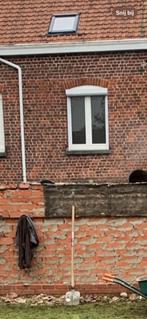Pvc raam wit en passend opbouw rolluik, Doe-het-zelf en Bouw, Ophalen, Gevelraam of Ruit, Gebruikt, 120 tot 160 cm