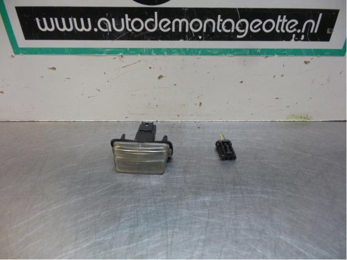 Kenteken Verlichting van een Peugeot Partner (Partner 02-), Auto-onderdelen, Verlichting, Peugeot, Gebruikt, Ophalen of Verzenden