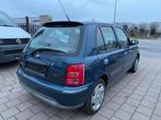 Nissan Micra 1000 cc benzine van 2000, Auto's, 4 zetels, Blauw, Handgeschakeld, 1000 cc