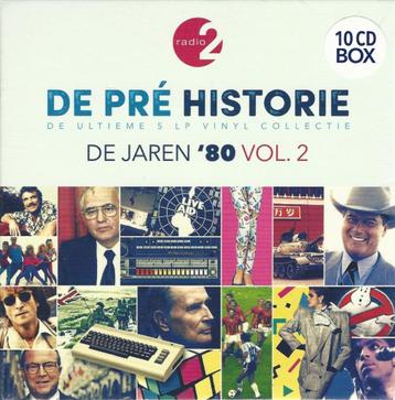 10CD-BOX * DE PRE HISTORIE - ULTIEME COLLECTIE - 80s -Vol. 2