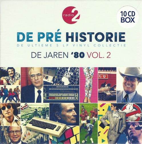 10CD-BOX * DE PRE HISTORIE - ULTIEME COLLECTIE - 80s -Vol. 2, Cd's en Dvd's, Cd's | Pop, Nieuw in verpakking, 1980 tot 2000, Ophalen of Verzenden