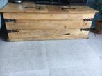 Houten kist, Huis en Inrichting, Kasten |Televisiemeubels, Ophalen, 100 tot 150 cm, Zo goed als nieuw, Minder dan 100 cm