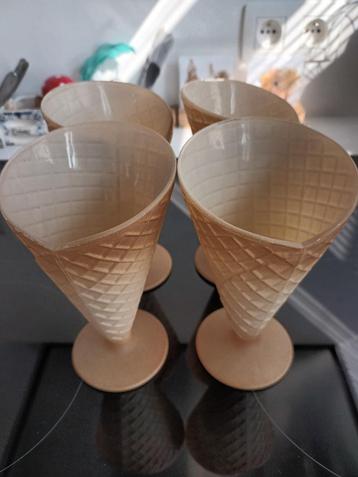Ijscoupes, Huis en Inrichting, Keuken | Servies, Ophalen, Gebruikt, Glas of Glazen