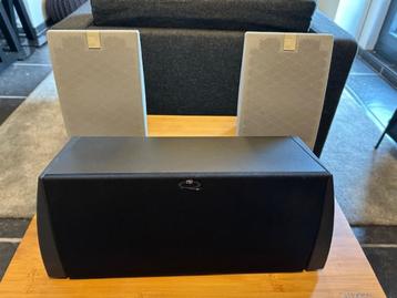KEF speakers voor surround, Audio, Tv en Foto, Ophalen, Gebruikt, 60 tot 120 watt, Front, Rear of Stereo speakers