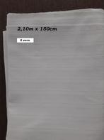 lap stof ecru met ingeweven motief, 200 cm of meer, Nieuw, Ophalen of Verzenden, 120 cm of meer