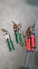 Plaatschaar Metaal Schaar Blikschaar Kniptang 3 Sets, Ophalen, Gebruikt
