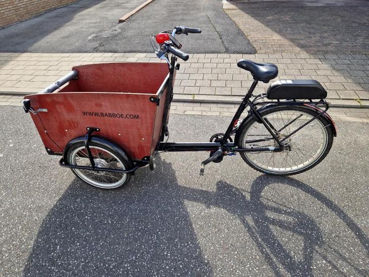 bakfiets baboe met zware motor en wegrijhulp, Fietsen en Brommers, Fietsen | Bakfietsen, Gebruikt, Overige merken, 4 kinderen of meer