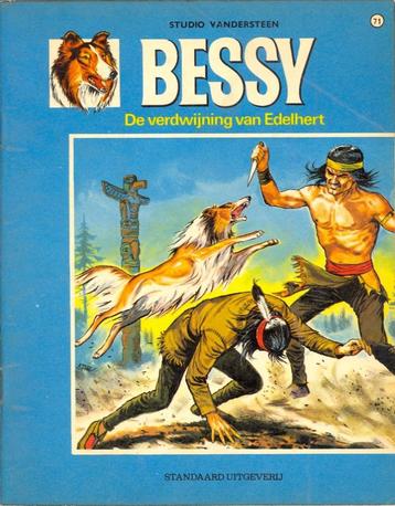 Verzameling strips Bessy in kleur vanaf nr 71 tot nr 154.