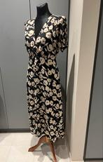 Dames lange jurk getailleerd 100% zijde 275€ nieuw bloemen, Maat 38/40 (M), Ophalen of Verzenden, Onder de knie, Gerard darel