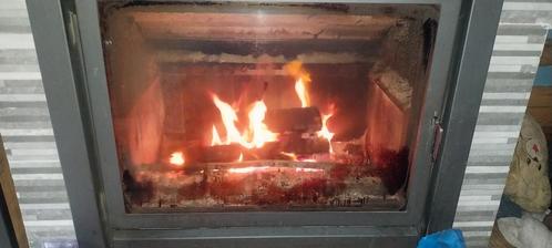 Optifire760  16,5kw, Huis en Inrichting, Kachels, Zo goed als nieuw, Inbouw, Houtkachel, Hout, Ophalen