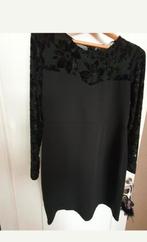 Zwarte jurk met kant details NIEUW!!, Verzenden, Zwart, Maat 42/44 (L), Nieuw