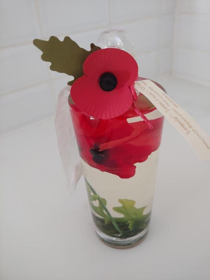 Lampe Apiligne Poppy, huile et mèche, scellées, Maison & Meubles, Lampes | Lampes de table, Neuf, Moins de 50 cm, Verre, Enlèvement ou Envoi