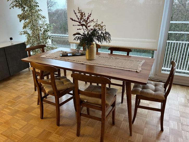 Lot 6 Chaises d époque, Huis en Inrichting, Stoelen, Zo goed als nieuw, Vijf, Zes of meer stoelen, Hout, Overige kleuren, Ophalen