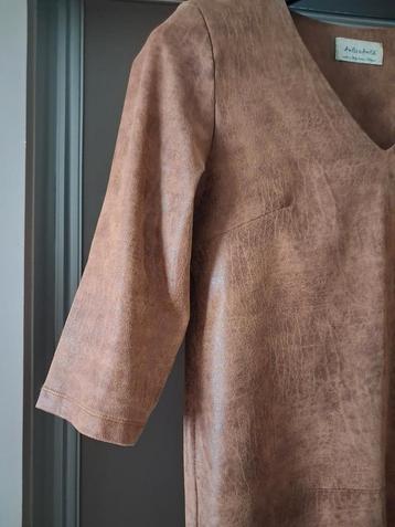 soort leder/daim, Enlèvement, Porté, Taille 38/40 (M), Brun