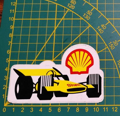 Sticker Shell Grand Prix F1, Verzamelen, Stickers, Ophalen of Verzenden