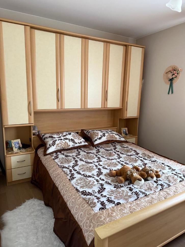 Volledige slaapkamer, Huis en Inrichting, Slaapkamer | Complete slaapkamers, Gebruikt, Tweepersoons, Ophalen