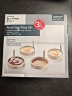 Ringset spiegeleieren voor oven en magnetron, Enlèvement, Neuf