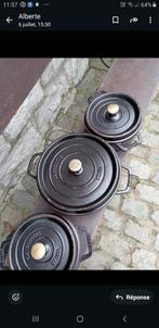 La cocotte staub, Huis en Inrichting, Keuken | Potten en Pannen, Ophalen, Gebruikt