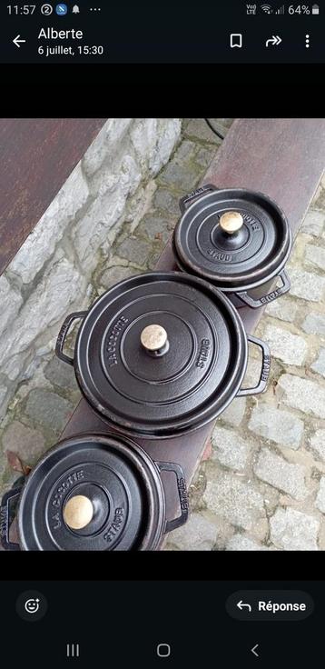 La cocotte staub  beschikbaar voor biedingen