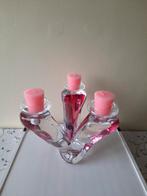 Vintage kandelaar kristal, Antiek en Kunst, Antiek | Glaswerk en Kristal, Ophalen of Verzenden