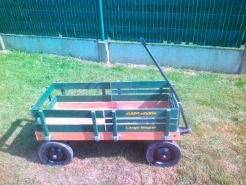 Grote vintage bolderkar Radio Flyer. beschikbaar voor biedingen