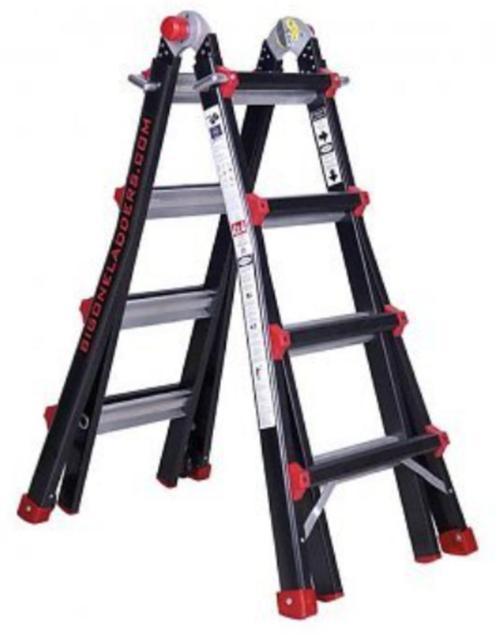 gezocht: little giant 4x4 ladder, Doe-het-zelf en Bouw, Ladders en Trappen, Gebruikt, Ladder, Ophalen