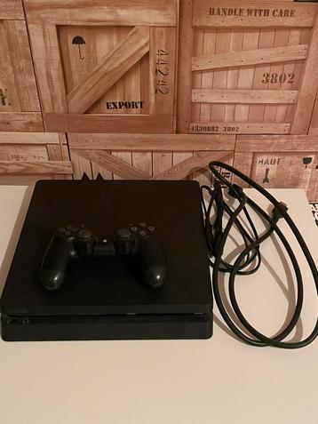 PlayStation 4 Slim 500GB + Controller + Kabel beschikbaar voor biedingen