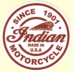 Indian Motorcycle Since 1901 sticker #15, Motoren, Verzenden
