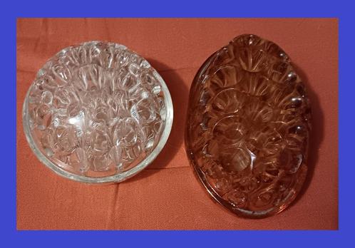 2 piques fleur  en cristal, Antiek en Kunst, Antiek | Glaswerk en Kristal, Ophalen of Verzenden