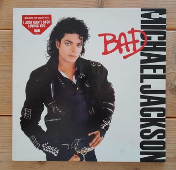 LP vinyl plaat Michael Jackson - Bad beschikbaar voor biedingen