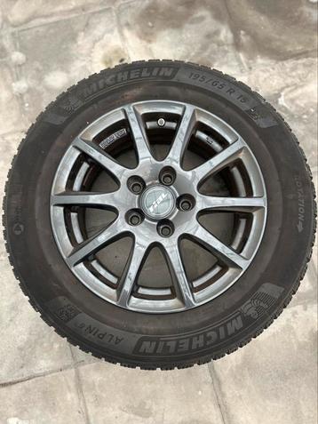 Te koop: Rial velgen KBA 47503 met Michelin – 195/65 R15 91T beschikbaar voor biedingen
