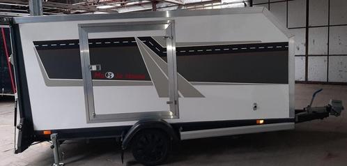 Gesloten geremde trailer uit top segment. (zonder auto), Caravans en Kamperen, Mobilhomes, Particulier, Ophalen