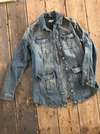 jeansvest halflang maat 36, Ophalen, Blauw, Zo goed als nieuw, Jasje