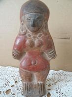 Statue murale vintage en poterie indigène statue Pérou 17cm, Enlèvement ou Envoi