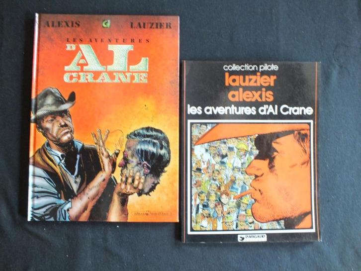 AVONTUUR VAN AL CRANE (2 ALBUMS/1 EO). DARGAUD EN WESTENWIND, Boeken, Stripverhalen, Zo goed als nieuw, Complete serie of reeks