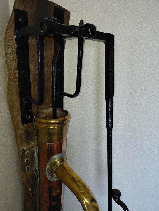 Koperen pomp en kom, Antiek en Kunst, Antiek | Brons en Koper, Koper, Ophalen