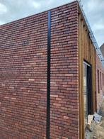 Regenpijp zwart aluminium 80*80, Ophalen, 2 tot 4 meter, 60 tot 80 mm, Rechte buis