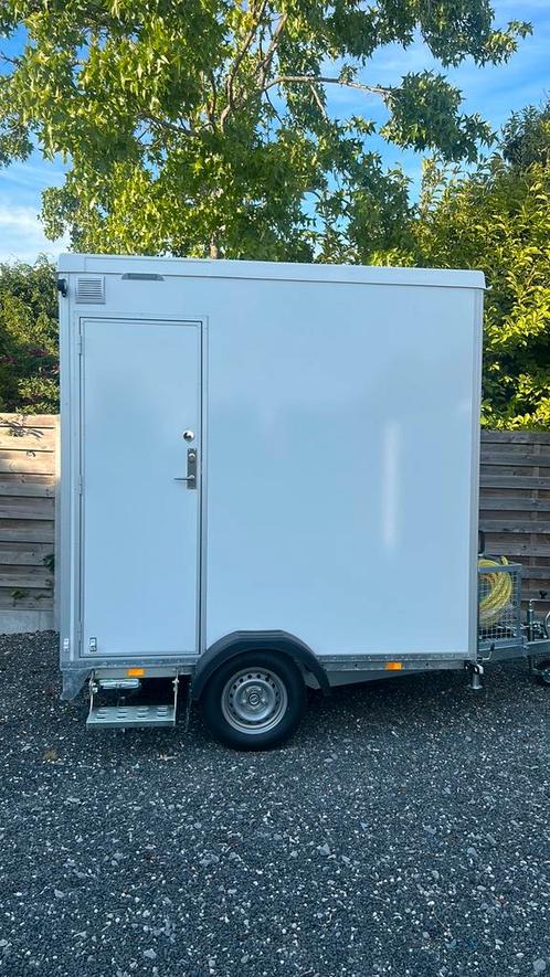 Mobiele badkamer met wasmachine TE KOOP / TE HUUR, Zakelijke goederen, Overige Zakelijke goederen, Ophalen