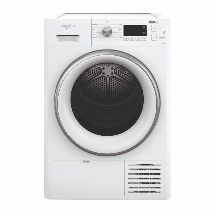 Droogkasten Condens Whirlpool 8Kg inhoud, Elektronische apparatuur, Droogkasten, Nieuw, Condens, Voorlader, 8 tot 10 kg, 85 tot 90 cm