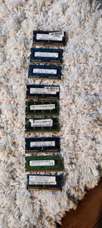 3X4GB + 6X2GB DDR3 SODIMM ram geheugen, 4 GB, Ophalen of Verzenden, Laptop, Zo goed als nieuw