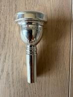 Mondstuk Trombone Vincent Bach 5G, verzilverd, grote boring, Muziek en Instrumenten, Blaasinstrumenten | Trombones, Ophalen of Verzenden