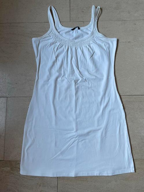 Wit kleed/tuniek Hema maat L, Kleding | Dames, Jurken, Gedragen, Maat 42/44 (L), Wit, Boven de knie, Ophalen of Verzenden