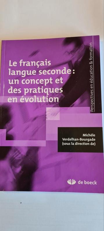 Le français langue seconde : un concept et des pratiques en  beschikbaar voor biedingen