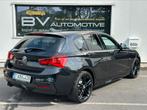 BMW 120i sport automaat - Leder - HiFi - F1 paddles, Auto's, BMW, Automaat, 4 cilinders, Zwart, Leder