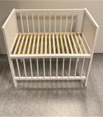 Wieg Co-sleeper Bedside Gesloten 40x80 cm - Wit, Kinderen en Baby's, Kinderkamer | Bedden, Ophalen, Zo goed als nieuw