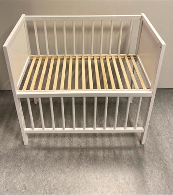 Wieg Co-sleeper Bedside Gesloten 40x80 cm - Wit beschikbaar voor biedingen
