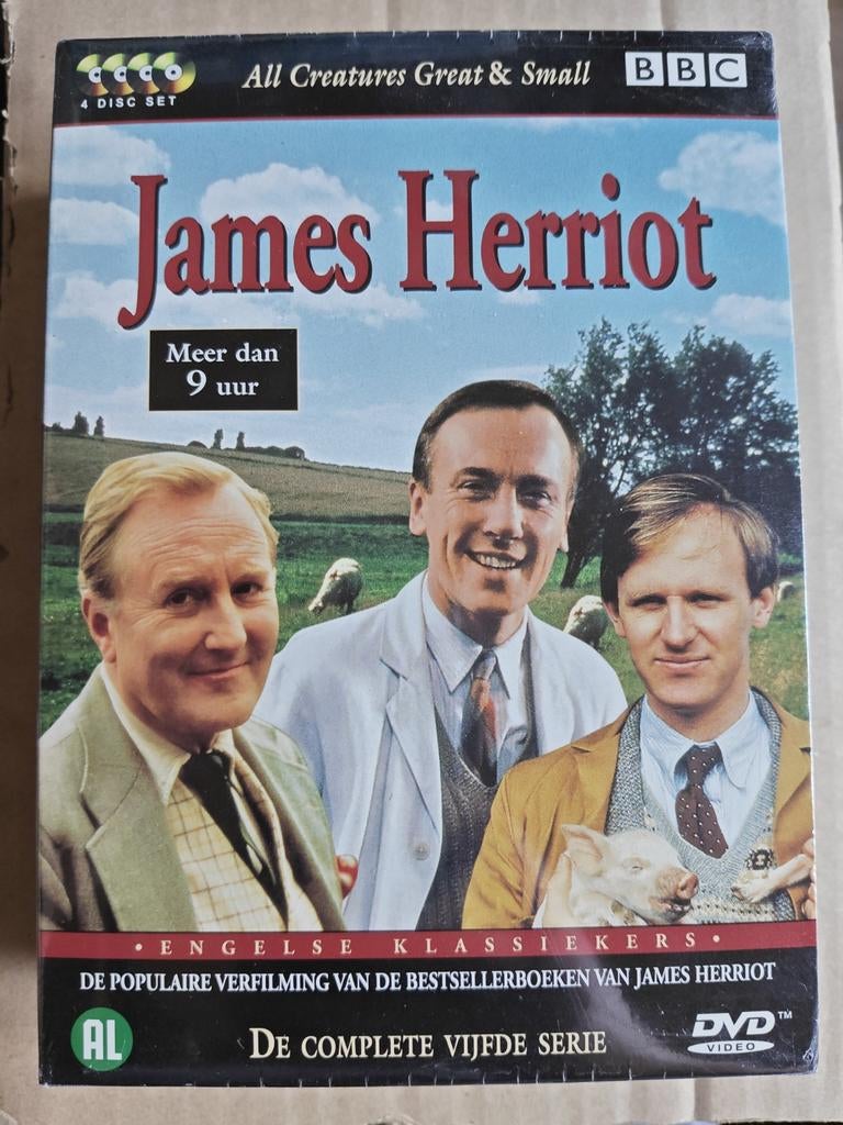 James Herriot -5de seizoen - NIEUW - gratis verzending, Cd's en Dvd's, Dvd's | Tv en Series, Nieuw in verpakking, Drama, Alle leeftijden