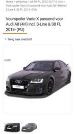 Audi A8 Frontspoiler frontlip Nieuw, Auto diversen, Tuning en Styling, Ophalen